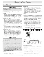 Preview for 13 page of Dacor Renaissance RNRP48GS Use And Care Manual