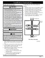 Предварительный просмотр 11 страницы Dacor Renaissance RNWO230 Installation Instructions Manual