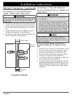 Предварительный просмотр 12 страницы Dacor Renaissance RNWO230 Installation Instructions Manual