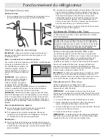 Предварительный просмотр 22 страницы Dacor RF36NDFSS Use And Care Manual