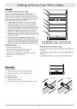 Предварительный просмотр 5 страницы Dacor RNF242WCL Use & Care And Installation Manual