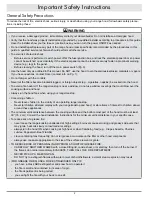 Предварительный просмотр 4 страницы Dacor RNHE 30 Use And Care Manual