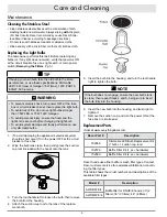 Предварительный просмотр 8 страницы Dacor RNHE 30 Use And Care Manual