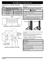 Preview for 14 page of Dacor RNHE36 Installation Instructions Manual