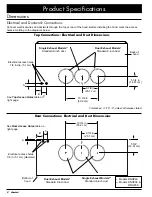 Предварительный просмотр 6 страницы Dacor RNHP36 Renaissance Installation Instructions Manual