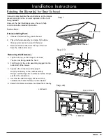 Предварительный просмотр 17 страницы Dacor RNHP36 Renaissance Installation Instructions Manual