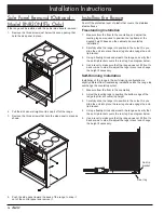 Preview for 18 page of Dacor RNR30NC[-C] Installation Instructions Manual