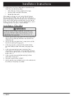 Preview for 20 page of Dacor RNR30NC[-C] Installation Instructions Manual