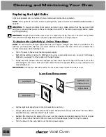 Preview for 58 page of Dacor Wall Oven Use And Care Manual