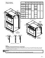 Preview for 5 page of Dacor Wall Ovens Installation Instructions Manual