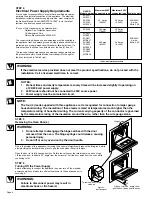 Preview for 6 page of Dacor Wall Ovens Installation Instructions Manual