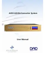 DAD AX32 User Manual preview