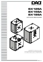 DAD BX12SA User Manual preview