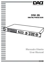 DAD DSX 26 User Manual preview
