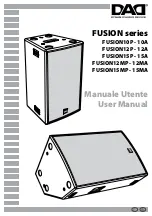 Preview for 1 page of DAD Fusion10P-10A User Manual