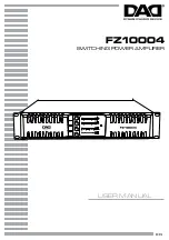 Preview for 1 page of DAD FZ10004 User Manual