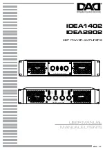 Предварительный просмотр 1 страницы DAD IDEA1402 User Manual