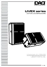 DAD LIVEX Series User Manual preview