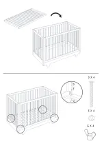 Preview for 9 page of dadada Cambridge Crib Assembly Instructions Manual