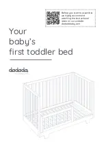 Preview for 11 page of dadada Cambridge Crib Assembly Instructions Manual