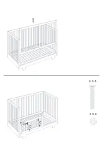 Preview for 14 page of dadada Cambridge Crib Assembly Instructions Manual