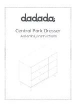 dadada Central Park Assembly Instructions Manual предпросмотр