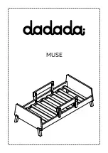 dadada Muse Toddler Bed Assembly And Operation Manual preview