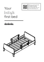 Preview for 3 page of dadada Muse Toddler Bed Assembly And Operation Manual