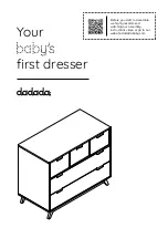 Предварительный просмотр 3 страницы dadada SOHO DRESSER Manual