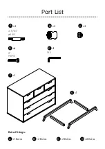 Предварительный просмотр 4 страницы dadada SOHO DRESSER Manual