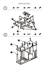 Предварительный просмотр 6 страницы dadada Toddler Tower Assembly Instructions Manual