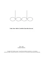 Preview for 1 page of DADO Door Master Controller Operation Manual