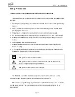 Preview for 4 page of DAE Polaris 1000 User Manual