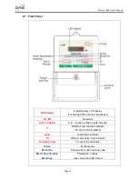 Preview for 10 page of DAE Polaris 1000 User Manual