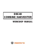 Предварительный просмотр 1 страницы Daedong DSC48 Workshop Manual