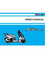 Preview for 1 page of DAELIM NS 125 DLX Owner'S Manual