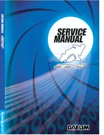 DAELIM S1 125 - SERVICE Service Manual preview