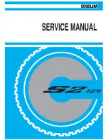 Preview for 1 page of DAELIM S2 125 Service Manual