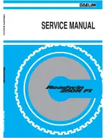 Preview for 1 page of DAELIM VJF125 Service Manual