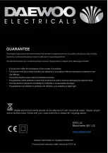 Предварительный просмотр 7 страницы Daewoo electricals HEA1488 Manual