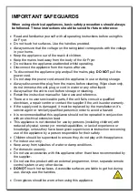 Preview for 2 page of Daewoo electricals SDA1241 Instructions For Use Manual