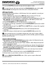 Preview for 10 page of DAEWOO ELECTRONICS AVS1302 HDMI User Manual