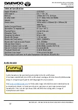 Предварительный просмотр 12 страницы DAEWOO ELECTRONICS AVS1547 User Manual