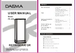 DAEWOO ELECTRONICS Daema FR-208 User Manual preview