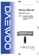 DAEWOO ELECTRONICS DF-4501PN Service Manual preview