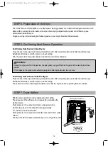 Preview for 14 page of DAEWOO ELECTRONICS DWR-WE3011WW DWR-WE3011RR DWR-WG3011WW DWR-WG3011RR DWR-WE31WW Manual