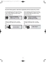 Preview for 19 page of DAEWOO ELECTRONICS DWR-WE3011WW DWR-WE3011RR DWR-WG3011WW DWR-WG3011RR DWR-WE31WW Manual