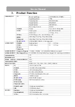 Предварительный просмотр 4 страницы DAEWOO ELECTRONICS E1032D Service Manual