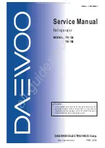 Предварительный просмотр 1 страницы DAEWOO ELECTRONICS fr-15a Service Manual