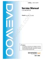 DAEWOO ELECTRONICS HL720D Service Manual предпросмотр